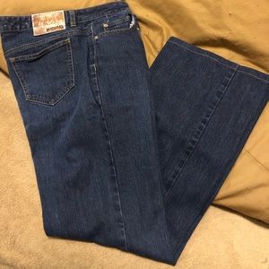 Michael Kors boot cut jeans